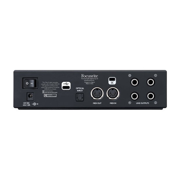 کارت صدا فوکوسرایت Focusrite Clarett 2Pre USB