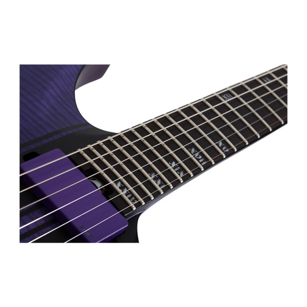 گیتار الکتریک شکتر Schecter Banshee GT-6 FR Satin Trans Purple STP SKU #1521