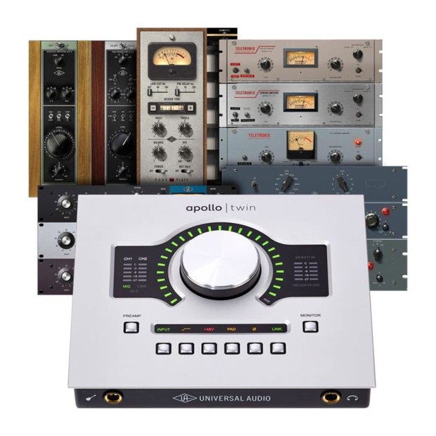 کارت صدا یونیورسال آدیو Universal Audio Apollo Twin USB Duo Heritage Edition