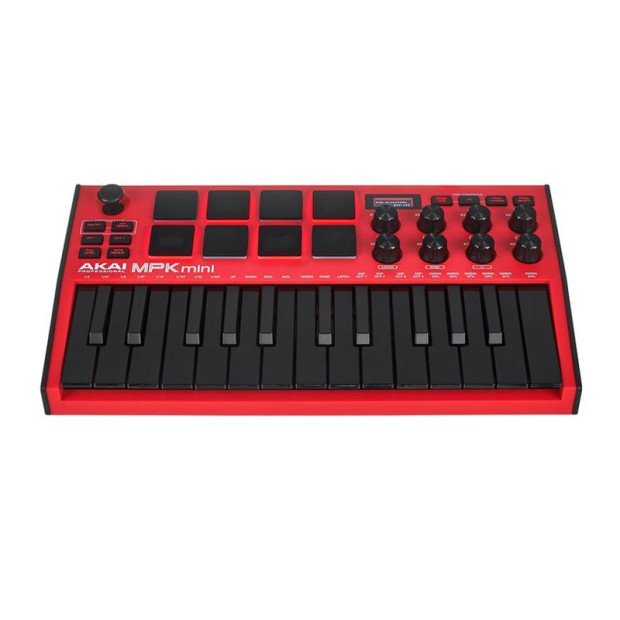 میدی کنترلر آکایی AKAI MPK Mini MK3 Red