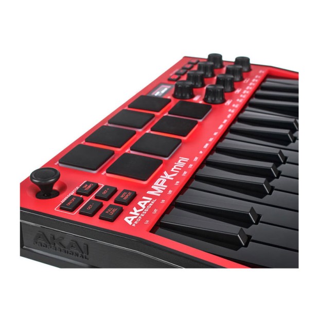 میدی کنترلر آکایی AKAI MPK Mini MK3 Red
