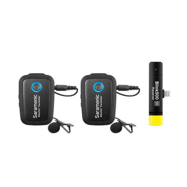 میکروفن بیسیم سارامونیک Saramonic Blink 500 B4 (2TX + RXDI)