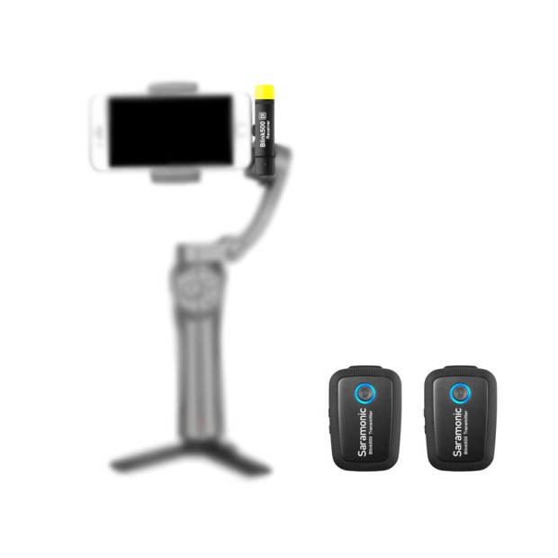 میکروفن بیسیم سارامونیک Saramonic Blink 500 B4 (2TX + RXDI)