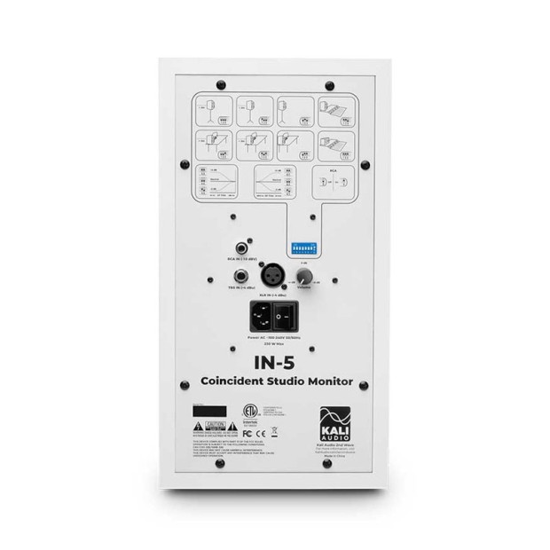 اسپیکر مانیتورینگ کالی آدیو Kali Audio IN-5 5 inch White