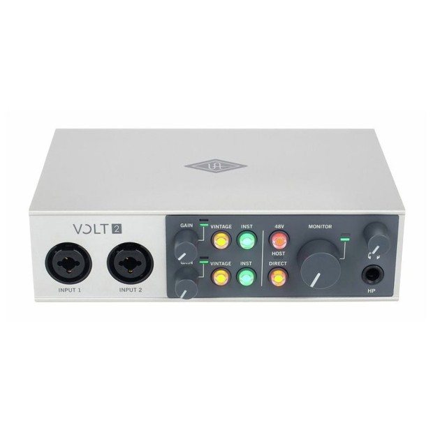 کارت صدا و پکیج استودیو یونیورسال آدیو Universal Audio Volt 2 Studio Pack