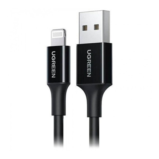 کابل رابط یوگرین UGREEN USB Type A to Lightning 1m Black US155