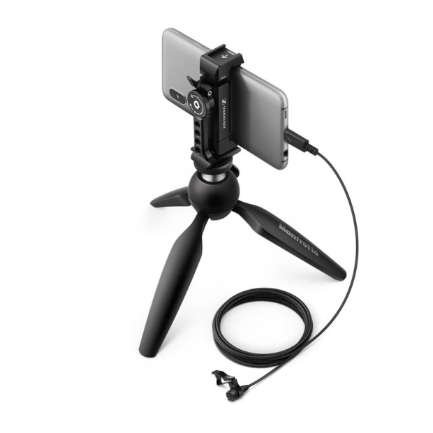 میکروفن یقه ای ای کی جی Sennheiser XS Lav USB C Mobile Kit