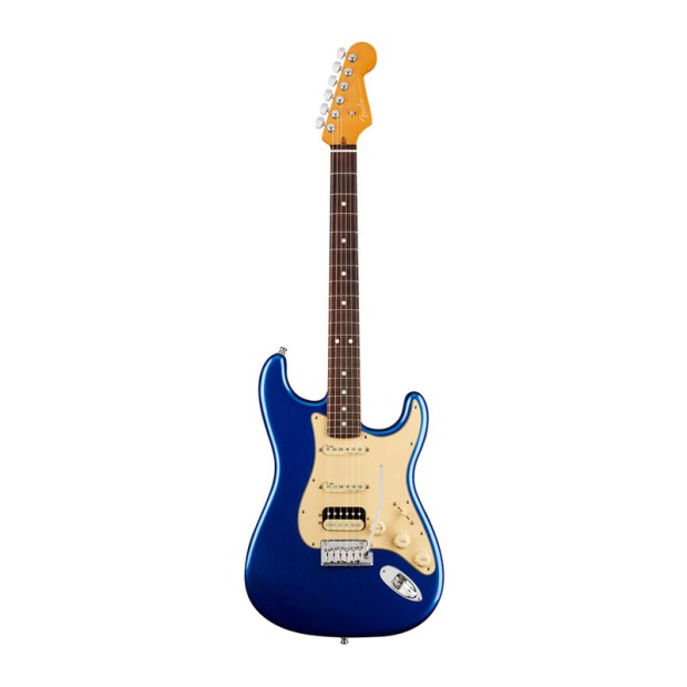 گیتار الکتریک فندر Fender American Ultra Strat HSS Cobra Blue