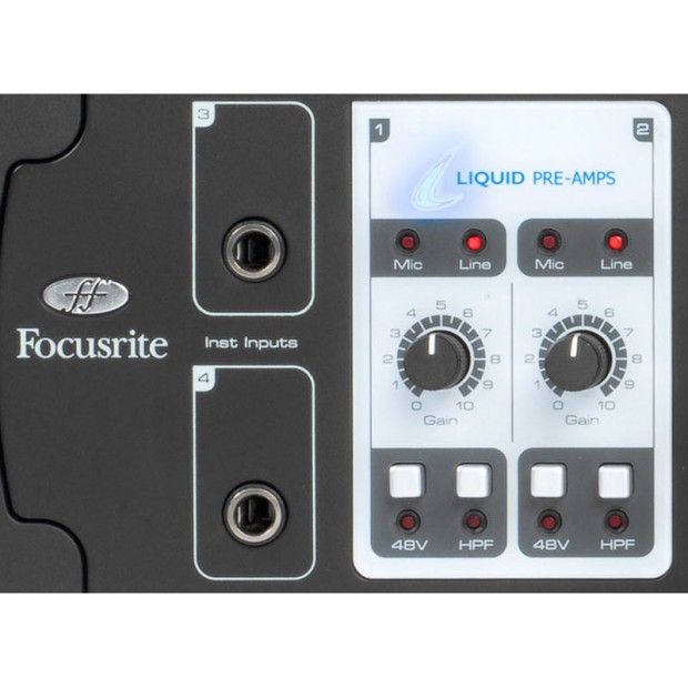 کارت صدا فوکوسرایت Focusrite Saffire liquid 56