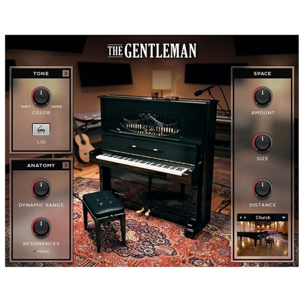 وی اس تی نیتیو اینسترومنتز Native Instruments The Gentleman