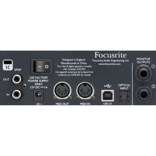 کارت صدا فوکوسرایت Focusrite Scarlett 18i8
