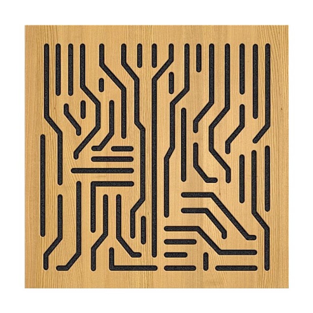 پنل آکوستیک دکونیک Deconik Azteka W Bass Trap Light Brown