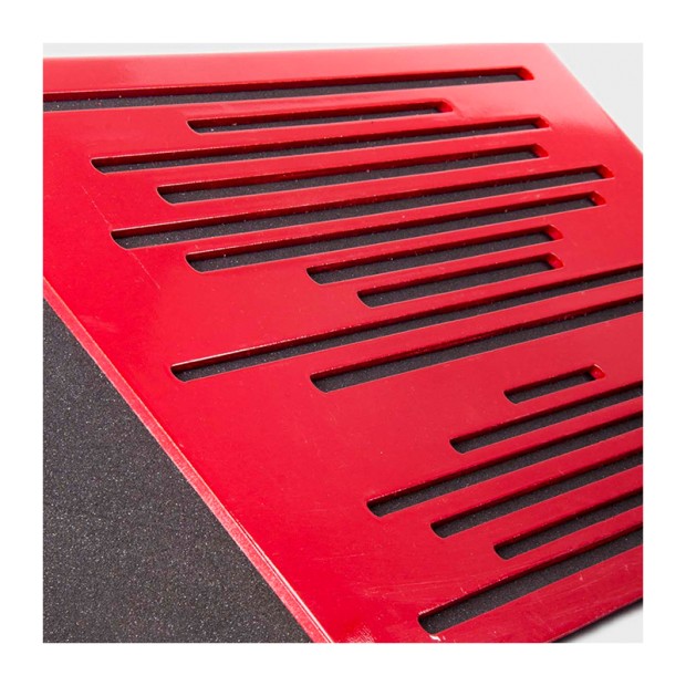 پنل آکوستیک دکونیک Deconik Wave Wood Alpha Bass Trap Red