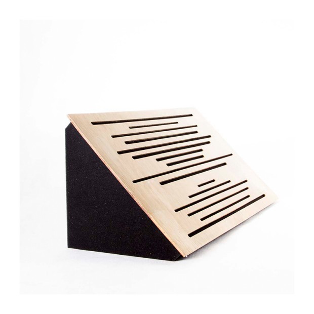 پنل آکوستیک دکونیک Deconik Wave Wood Alpha Bass Trap Light Brown