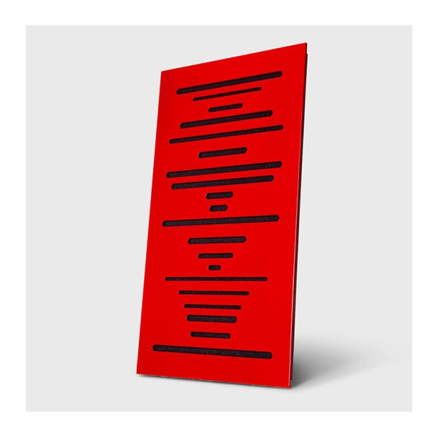 پنل آکوستیک دکونیک Deconik Wave Wood Bass Trap-Red