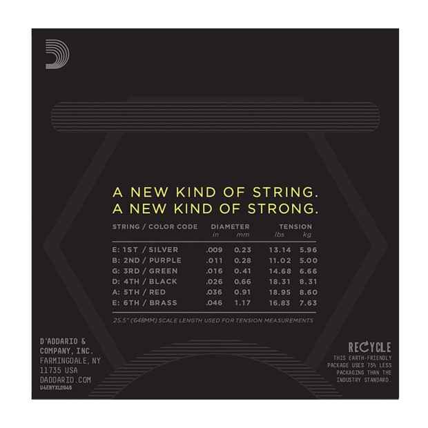 سیم گیتار الکتریک داداریو D'Addario NYXL 09-46