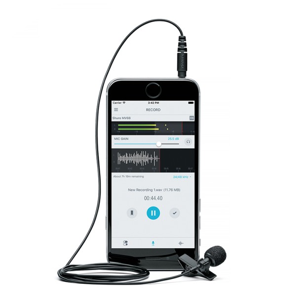 میکروفن یقه ای شور Shure MVL
