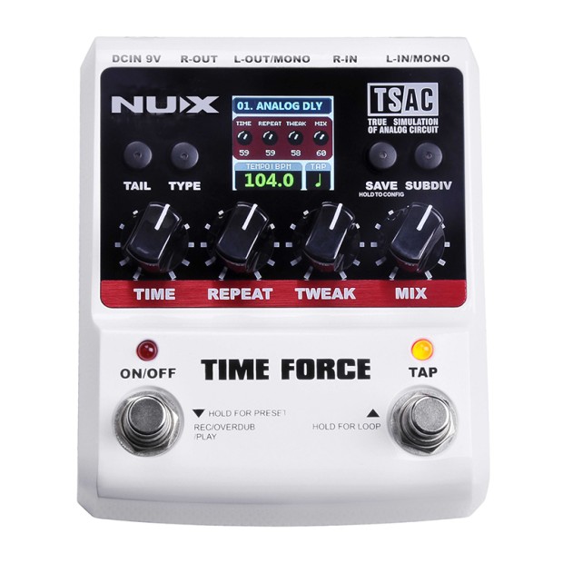 افکت گیتار الکتریک Nux Nux Time Force