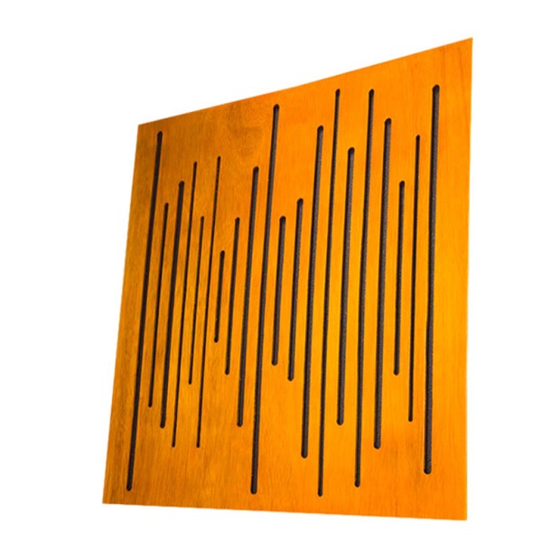 پنل آکوستیک دکونیک Deconik Wave Wood Absorption Cherry