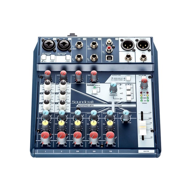 میکسر صدا سوند کرافت Soundcraft Notepad-8FX