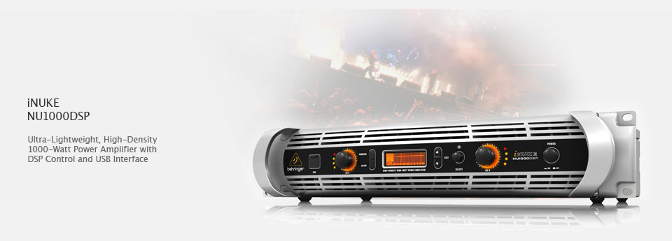 Behringer iNUKE NU1000DSP آمپلی فایر