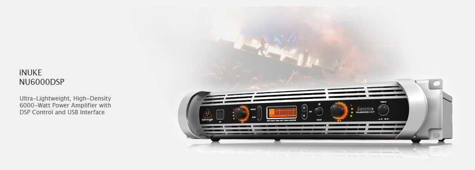 Behringer iNUKE NU6000DSP آمپلی فایر