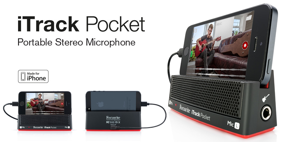 Focusrite iTrack Pocket iOS Interface کارت صدا