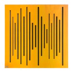 پنل آکوستیک دکونیک Deconik Wave Wood Absorption Cherry