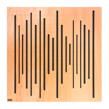 پنل آکوستیک دکونیک Deconik Wave Wood Absorption LightBrown