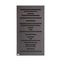 پنل آکوستیک Deconik Wave Wood Bass Trap-Black