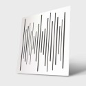 پنل آکوستیک Deconik Wave Wood Diffuser White