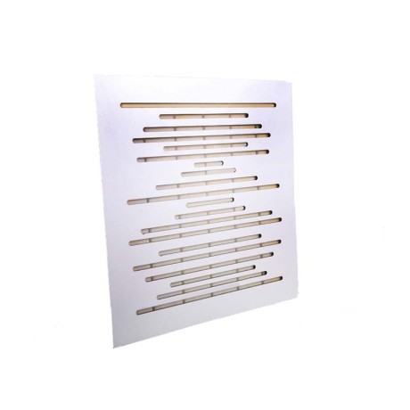 پنل آکوستیک تی ام گروپ TM Group Wave Wood Panel White 60