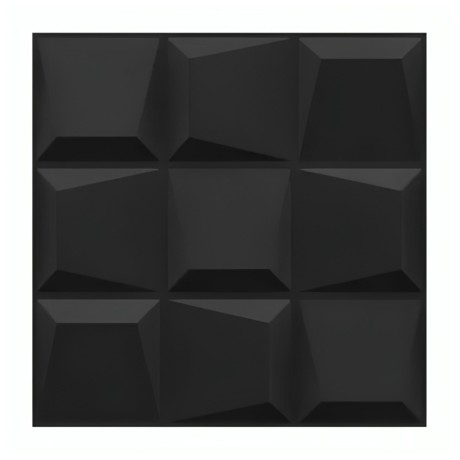 پنل آکوستیک شاینینگ ساند Shining Sound PVC Sound Diffusion Panel 01 Black