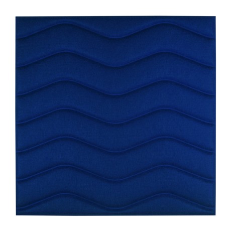 پنل آکوستیک شاینینگ ساند Shining Sound Wool Panel Waves Carbon Blue