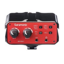 قیمت خرید فروش میکسر میکروفن مخصوص دوربین سارامونیک Saramonic SR-PAX1