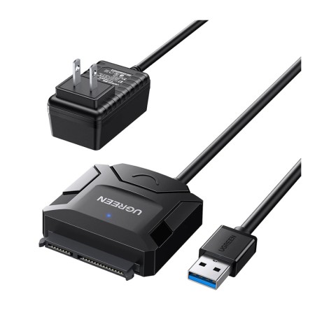 کابل رابط یوگرین UGREEN USB 3.0 to SATA III Hard Drive Adapter Cable 0.5m CR108 20636