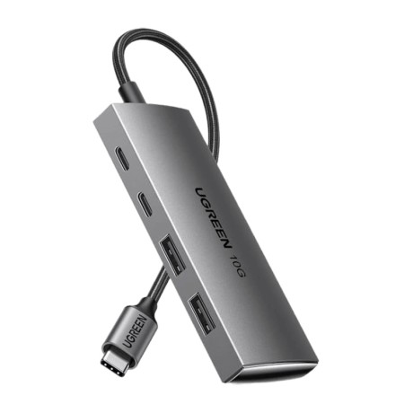 هاب یوگرین UGREEN 4-Port USB-C Hub 10Gbps CM480 30758