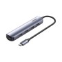 هاب یوگرین UGREEN 5-In-1 Multifunction Adapter USB-C to HDMI + 4xUSB 3.0 CM417 20197
