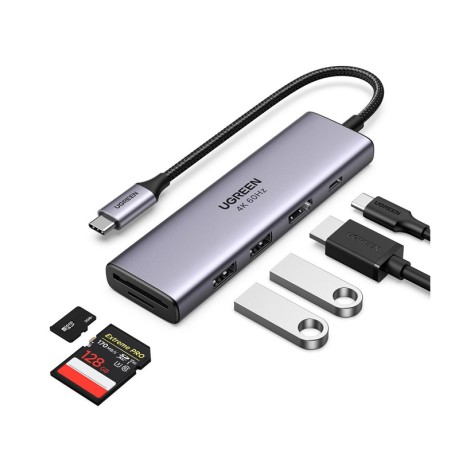 هاب یوگرین UGREEN Multifunctional HUB CM511 60384