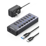 هاب یوگرین UGREEN USB 3.0 7-Port Hub CM481 90307