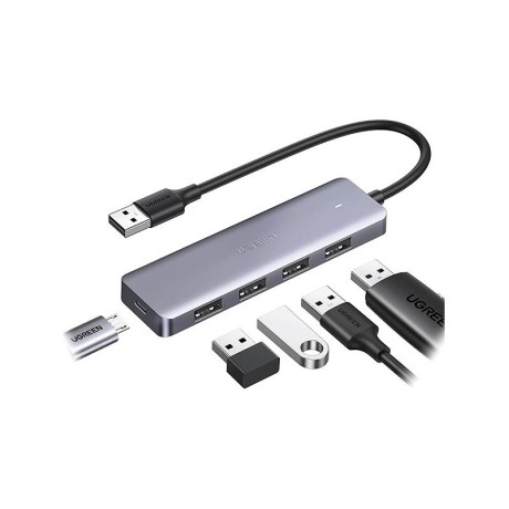 هاب یوگرین UGREEN USB 3.0 A 4 Ports HUB CM219 50985