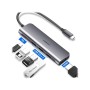 هاب یوگرین UGREEN USB-C 5-In-1 Multifunctional Adapter CM136 50209