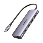هاب یوگرین UGREEN USB-C to 3 Ports USB 3.0 A Hub CM195 70410