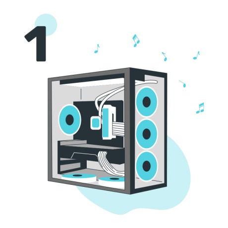 کیس کامپیوتر آماده آهنگسازی تی ام گروپ TM Group PC Case 1