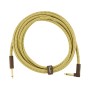 کابل رابط فندر Fender Deluxe Series Instrument Cable Tweed Angled 3m