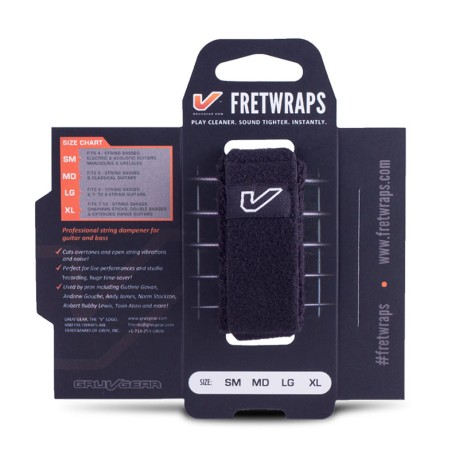 فرت رپ گروو گیر Gruv Gear Fret Wrap LG Black