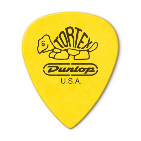 پیک گیتار دانلوپ Dunlop 462R 0.73mm Tortex III  Yellow Guitar Pick