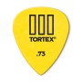 پیک گیتار دانلوپ Dunlop 462R 0.73mm Tortex III  Yellow Guitar Pick