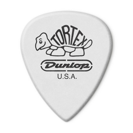 پیک گیتار دانلوپ Dunlop 462R 1.50mm Tortex III  White Guitar Pick