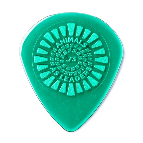 پیک گیتار دانلوپ Dunlop AALP02 0.73mm Animals As Leaders Primetone Green Guitar Pick